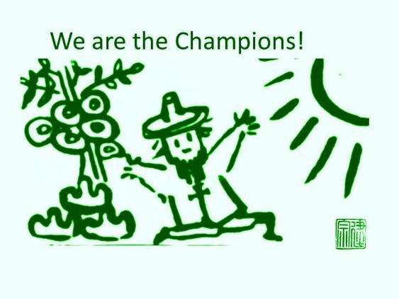 We are the Champions